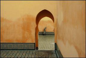 Maroc. Meknes. Muasoleum Moulay Ismail, 1985