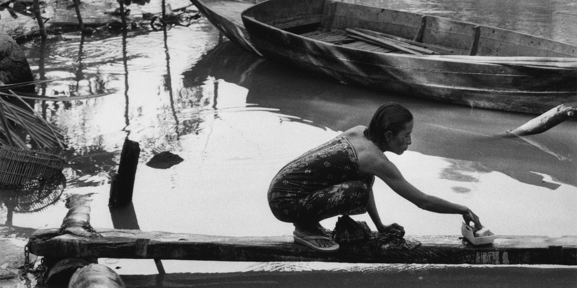 Siem Reap, Cambodge, 1990 © Marc Riboud/Fonds Marc Riboud au Musée Guimet
