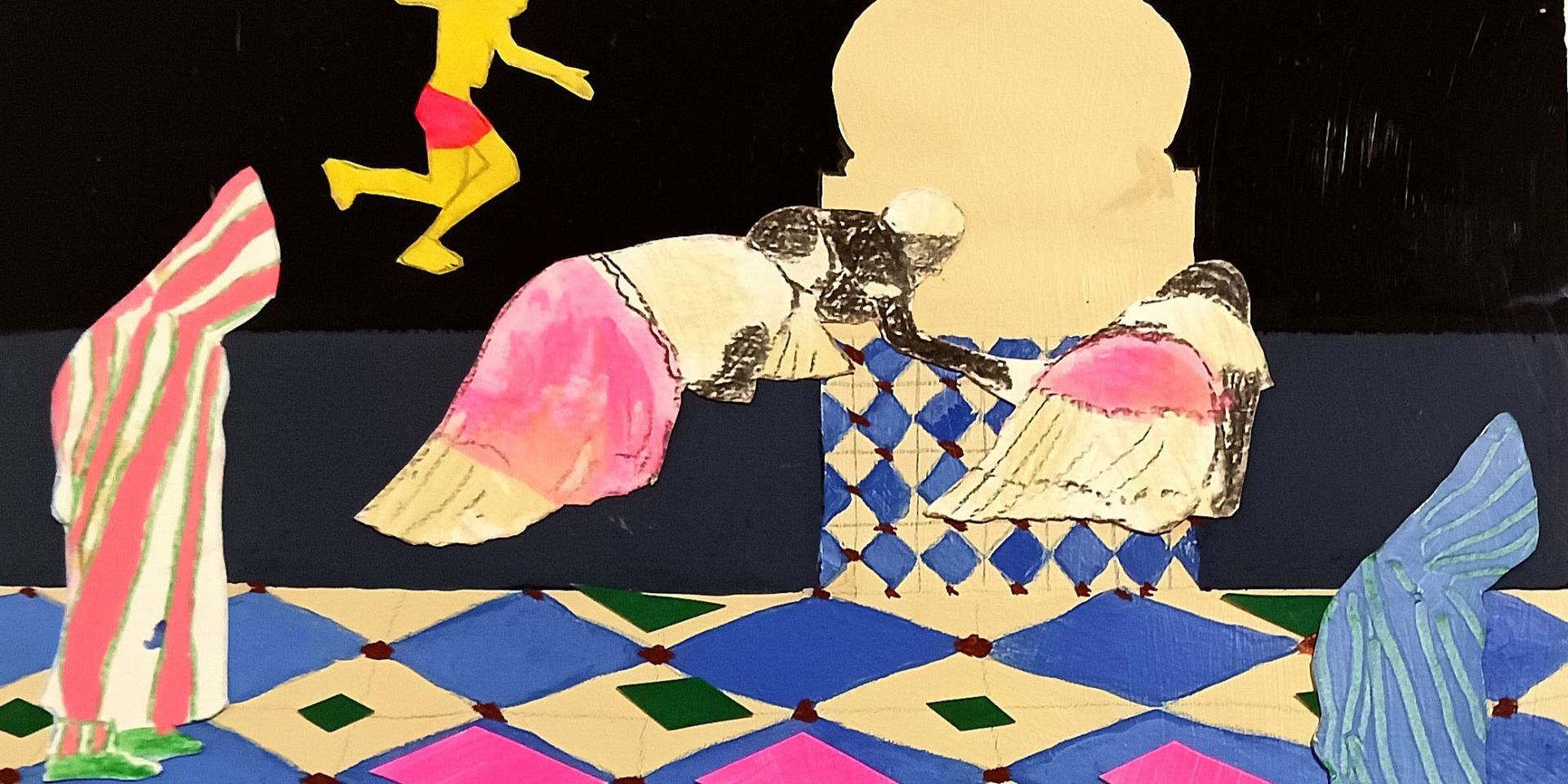 Maroc barbey collage Kali Dennis