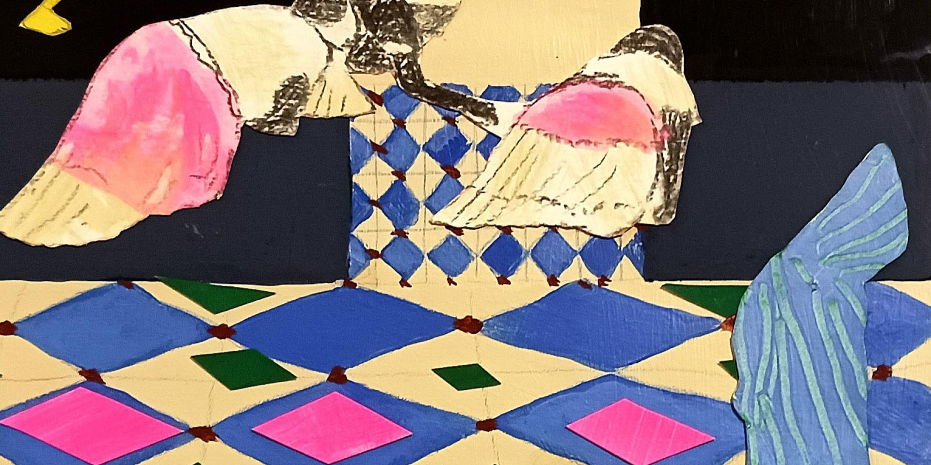 Maroc barbey collage Kali Dennis